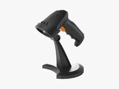 Barcode Scanner Low-poly 3D model purchase