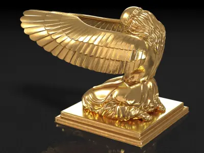  Ark of Covenant Angel Figure 