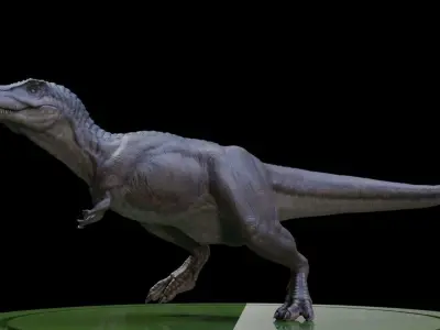 3D Tyrano t - rex dinosaur Low-poly 3D model