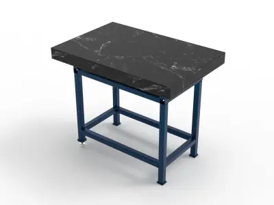 Precision measuring table Low-poly 3D model