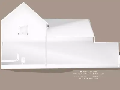 3DBlessed Buy Trade Store Low-poly 3D model