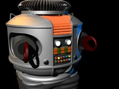 Lost In Space Robot B9 3D model