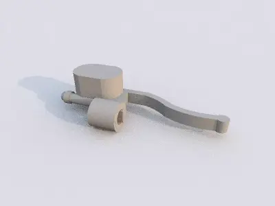 Handle Kanan 3D model