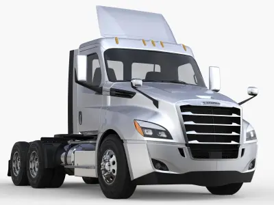 Freightliner Cascadia Day Cab 2017 - Present 3D model