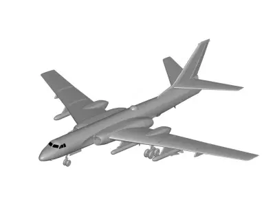 Xian H-6 3D model get