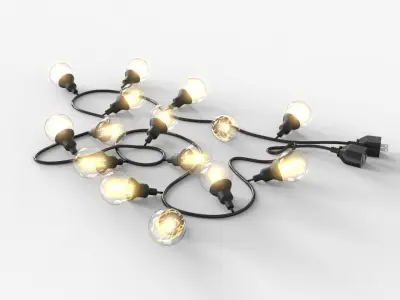 Vintage Lights 3D model