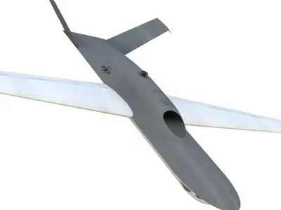 SciFi Drone Bomber 3D model