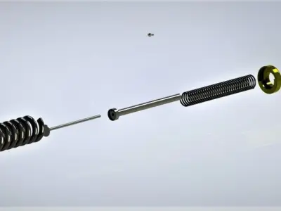 Suspension  System of automobile 3D model