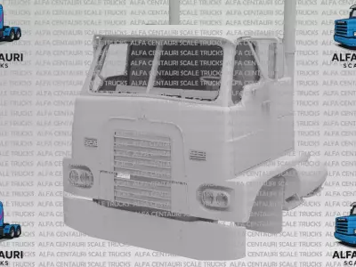 INTERNATIONAL EMERYVILLE 86 INCH 1-14 SCALE CAB 3D print model