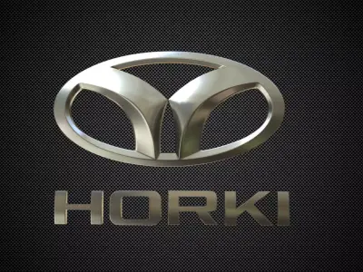 horki logo 3D model
