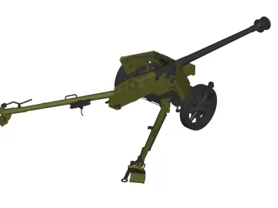 military canon 3D model