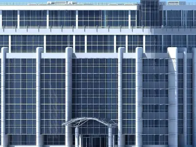 Office Building 707 3D model