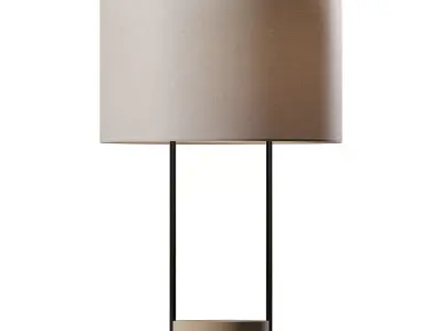Industrial Outline Table Lamp 3D model purchase