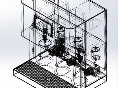 Liquid dispenser 3D model