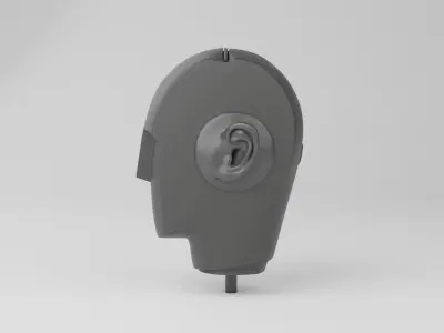 ASMR microphone 3D model