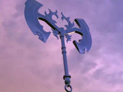 Heavy Axe Free 3D model