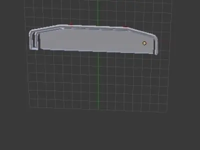 Fab Fours Black Steel Elite Bumper with Full Guard Free 3D model