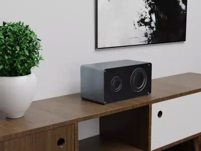 Audio System Free low-poly 3D model purchase