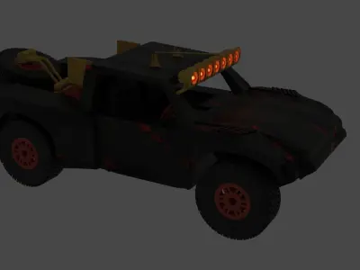 trophy truck Free 3D model