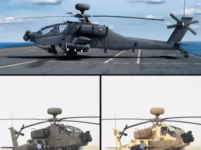 AH64E Apache Longbow Collection 