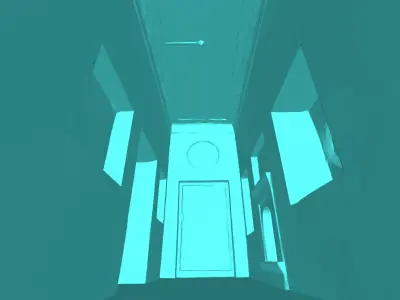 PRIVATE ROOM OF THE KING Low-poly 3D model