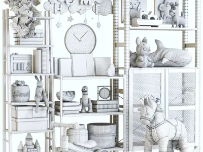 Toys set 5 3D model