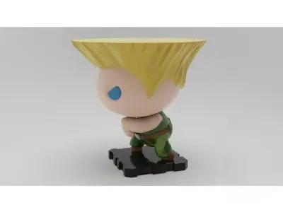 Guile 3D Printing Masterpiece 3D print model