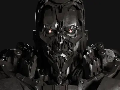 Cinematic Sci-Fi Tranformer - AAA Hard Surface 3D Model 3D model