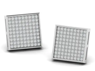  Earring  bulk  50 3dm files ready to print part 01 3D print model