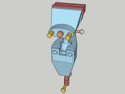 Rotary vise 3D model