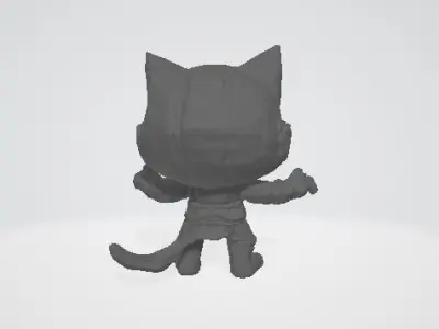 Cat Hero imagine  3D model
