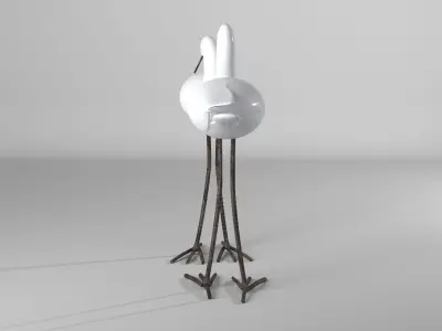  Angelena Seabirds Figurine Animal 3D model