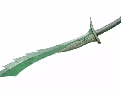 Scimitar 2 3D model
