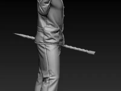 German gantry crane operator no2 3D print model