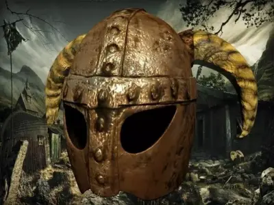 viking helmet 3D model get