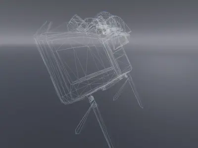 Claymore - M18 Mine Low-poly 3D model