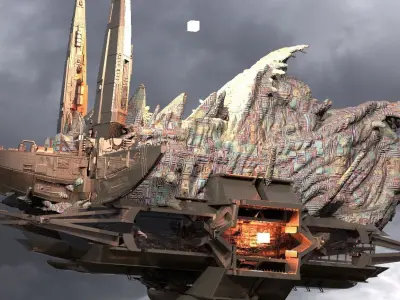 Genma Zeppelin 7  3D model