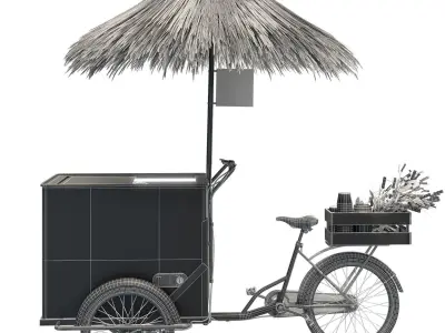 ice bike 3D model