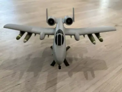 A-10 Thunderbolt II 3D print model purchase