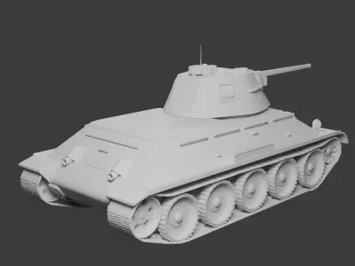 Tank t-34 3D model