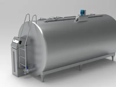 Product Storage Tank 3D model