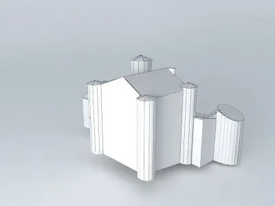 CHATEAU DE CHERVES Free 3D model