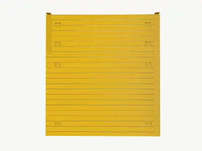 Shoring Low-poly 3D model