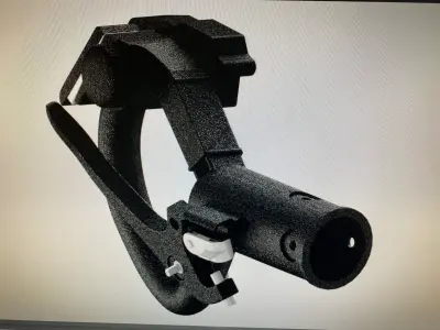 Spade Grip for Tie fighter or Sea Venom 3D print model
