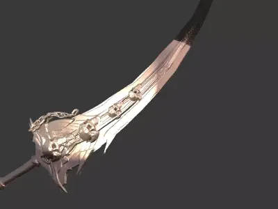 Grim Reaper Sword 3D model