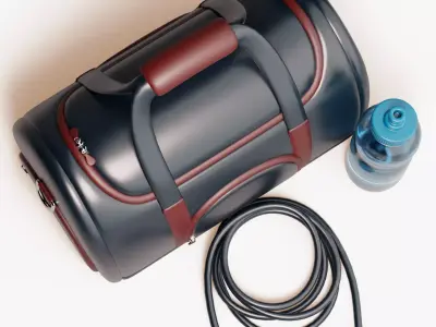 Gym Accessories 3D model