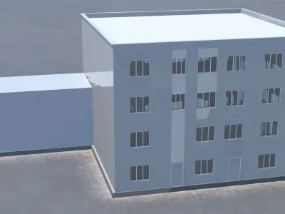 Building office v8 3D model