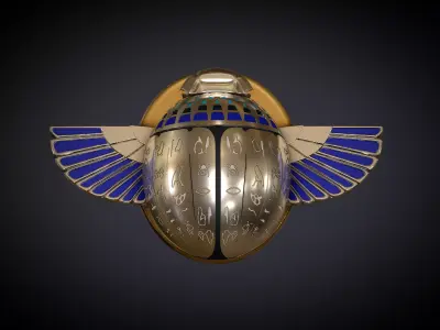 Moon Knight Scarab Compass 3D print model