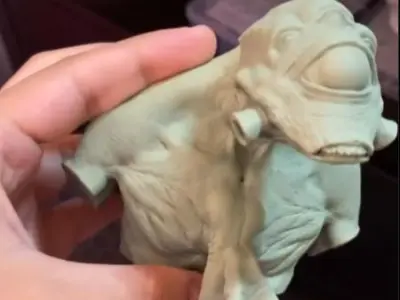 Vortigaunt bust half life stl free  Free 3D print model