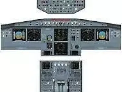 Complet a320 Free 3D print model